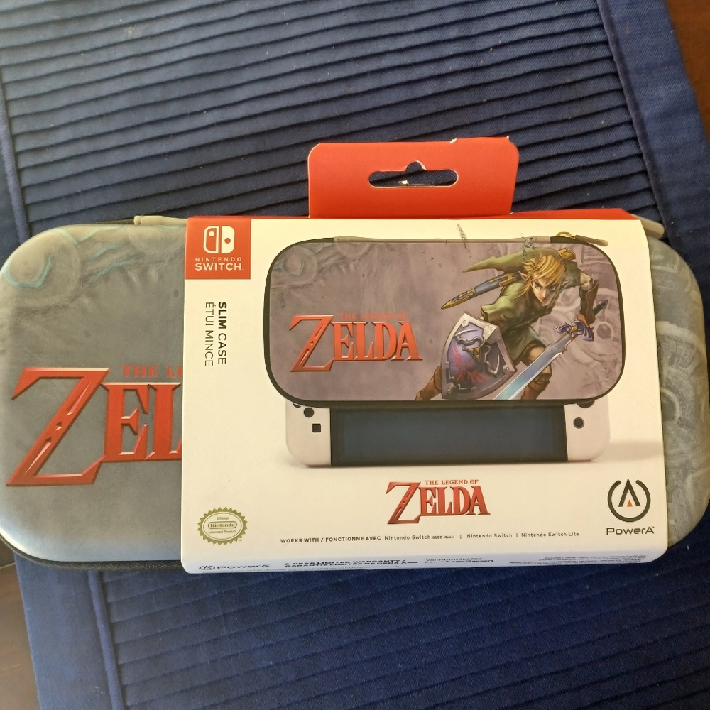 Nintendo Switch -ZELDA slim Case-NEW
